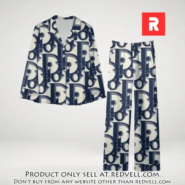 Trending luxury dior satin pajama set pjs1044 rv5549936